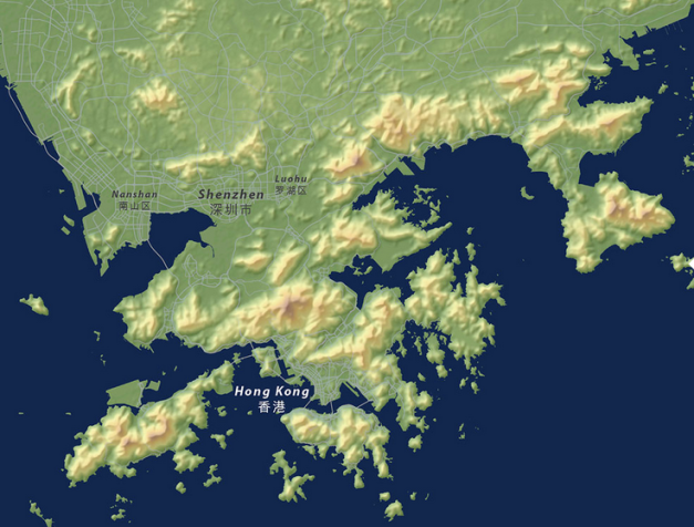 Shenzen Map Before